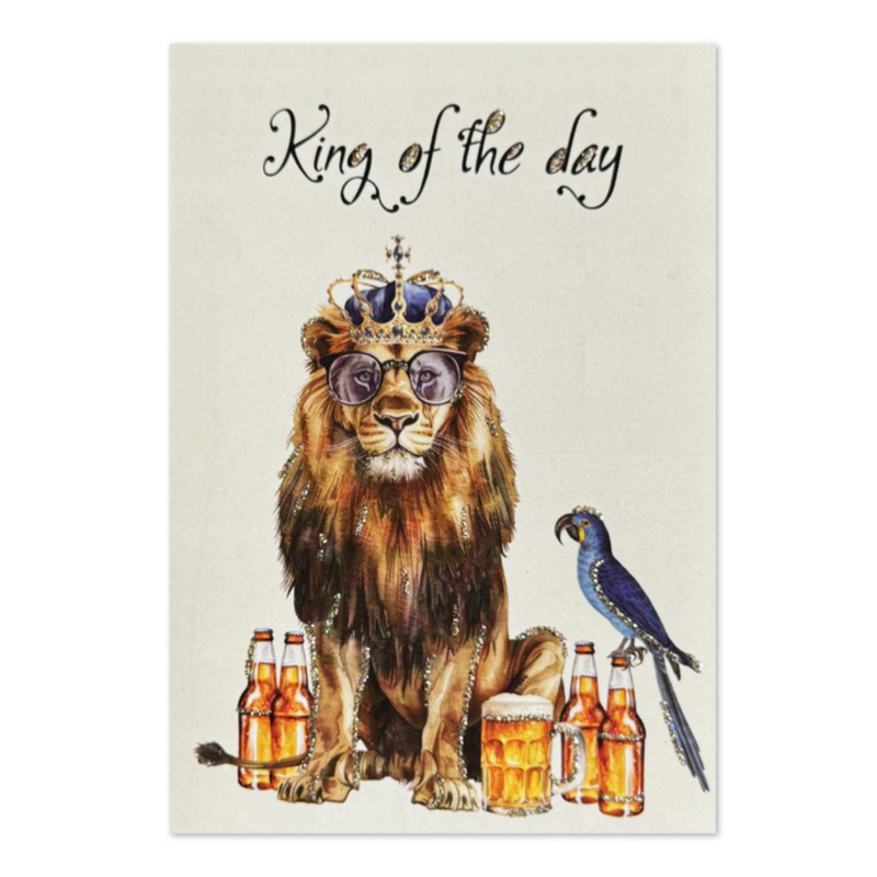 Kort King of the day lion