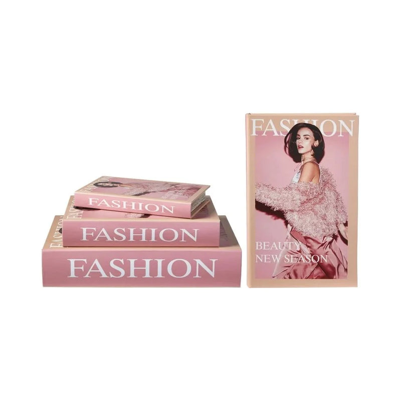 Box röndótt/bleikt 3 stærðir