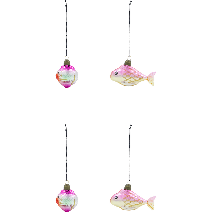 Jólakúla Pez fiskur