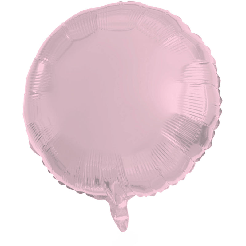 Helíumblaðra pastel bleik 45cm