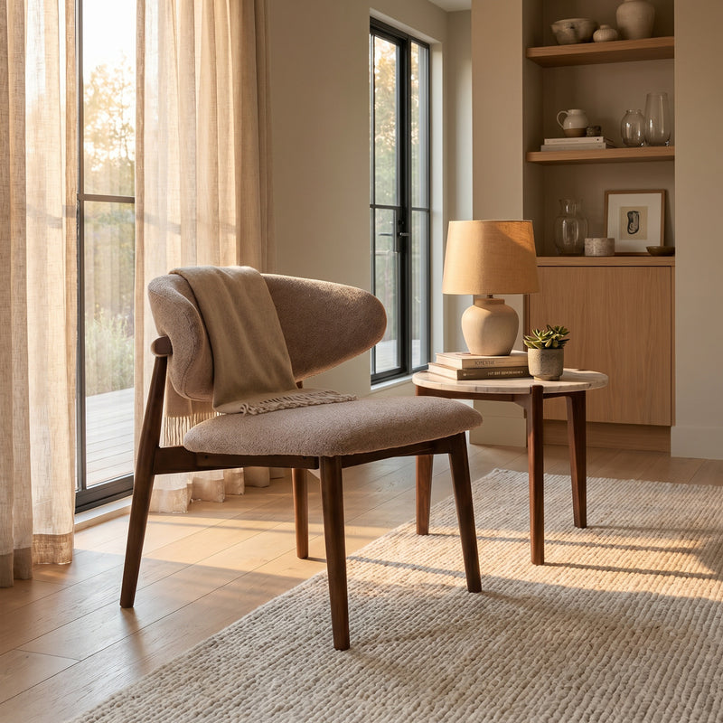 Hægindastóll Leo beige