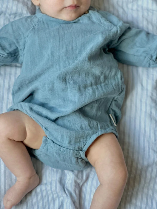 Samfella Muslin blá