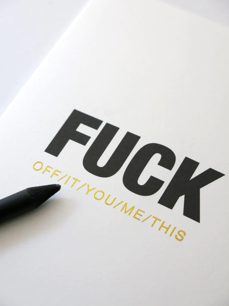 Kort Fuck off/you/me/this
