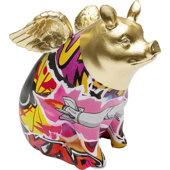 Stytta graffiti pig 16cm