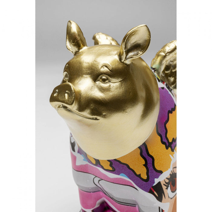 Stytta graffiti pig 16cm