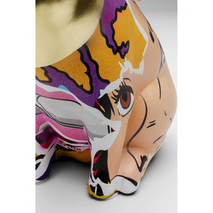 Stytta graffiti pig 16cm