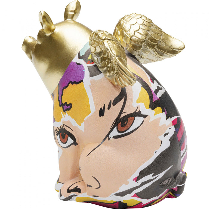 Stytta graffiti pig 16cm