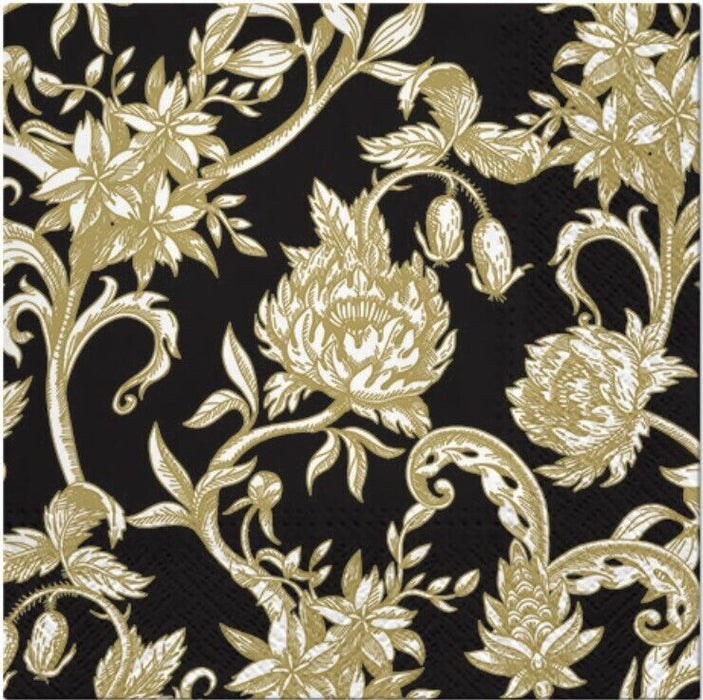 Servíettur Baroque Flowers 20 stk