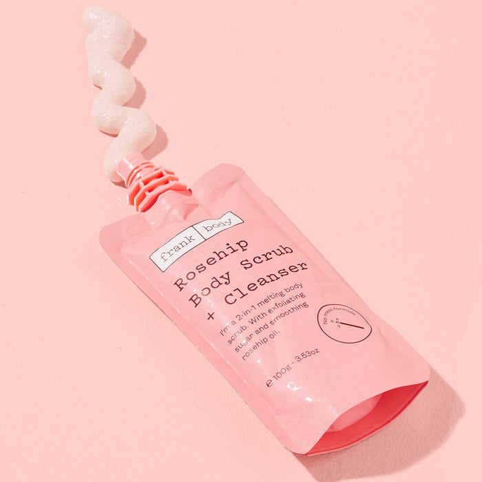 Rosehip body scrub + cleanser 100g