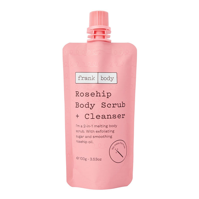 Rosehip body scrub + cleanser 100g