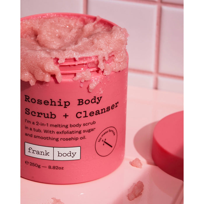Rosehip body scrub + cleanser 250g
