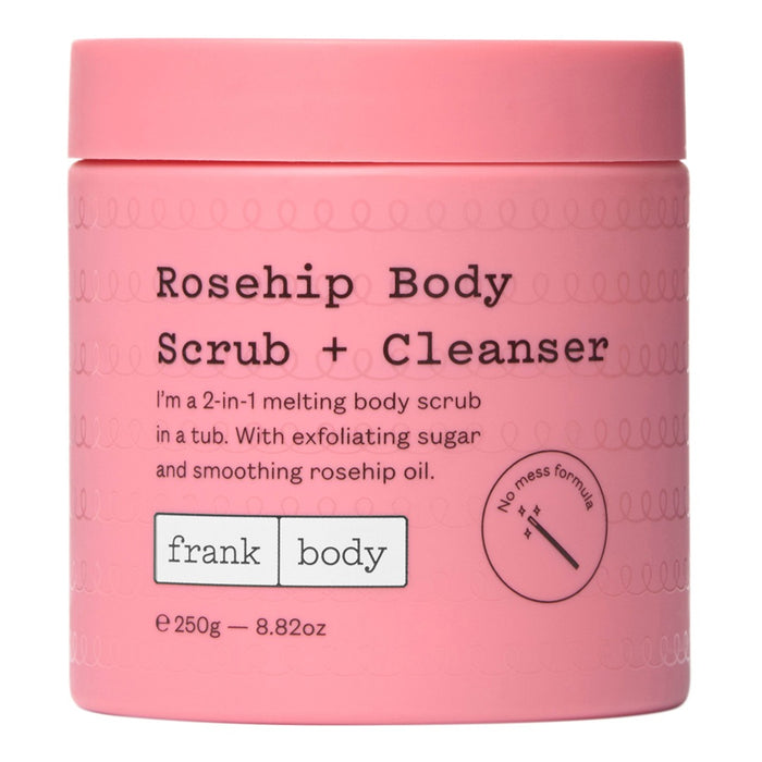 Rosehip body scrub + cleanser 250g