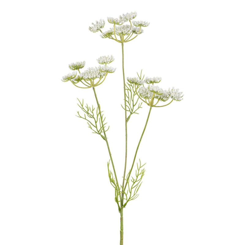 Gerviblóm hvítt 50cm