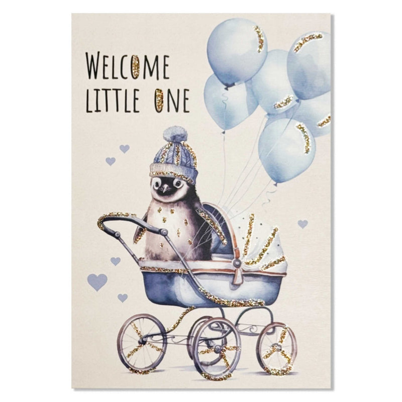 Kort Welcome little one boy