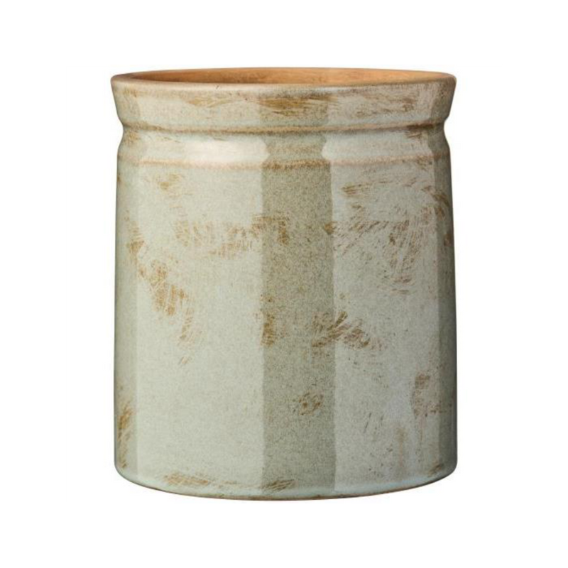 Blómapottur ljós grár 17cm