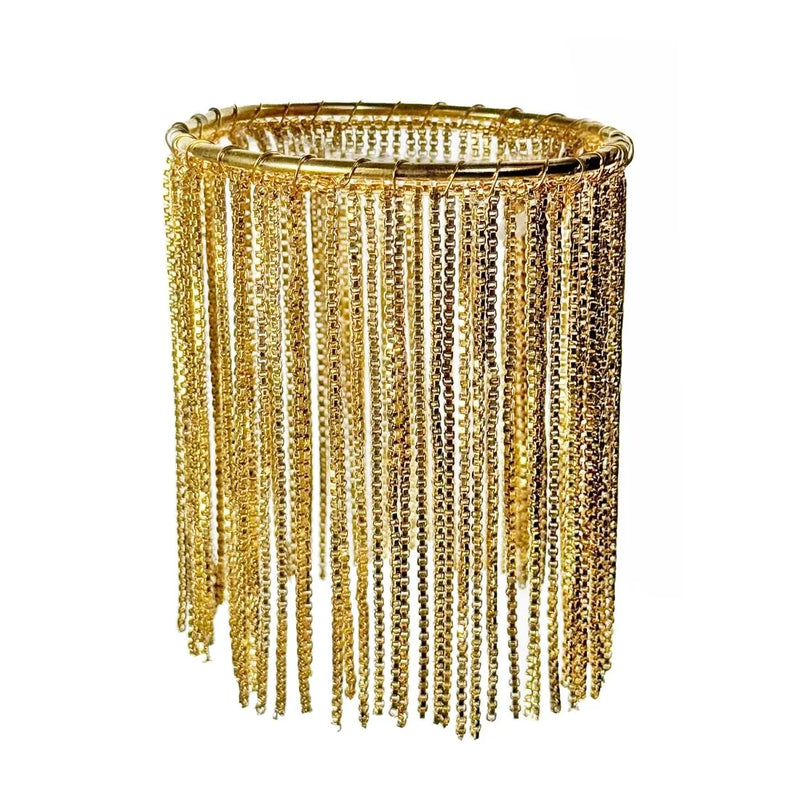 Kertahringur metal fringe 7,5cm