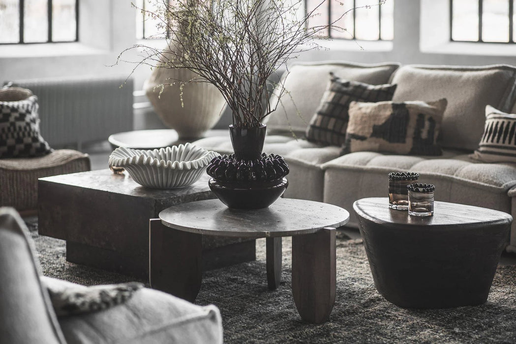 Kertaglas Dolce brúnt 2 stærðir