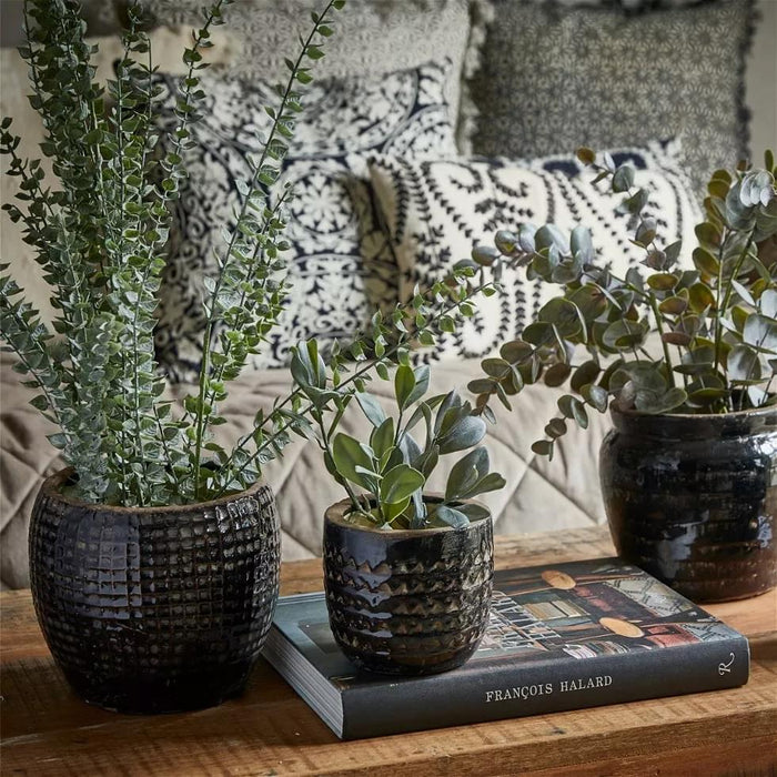 Blómapottur rustic 2 stærðir