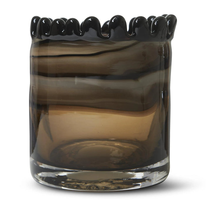 Kertaglas Dolce brúnt 2 stærðir