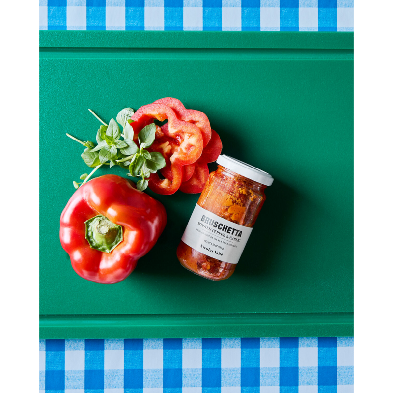 Bruschetta Roasted peppers & garlic