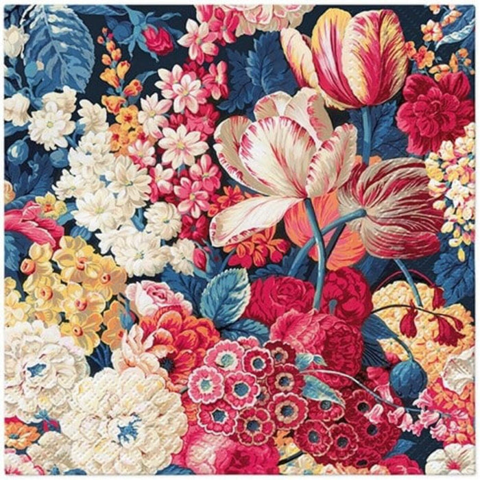 Servíettur Flower spen