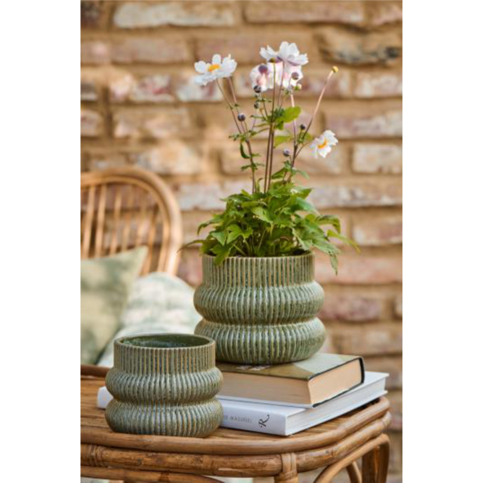 Blómapottur Grooves