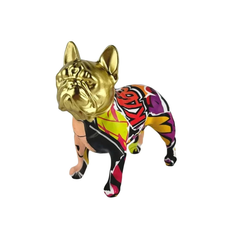 Stytta graffiti dog