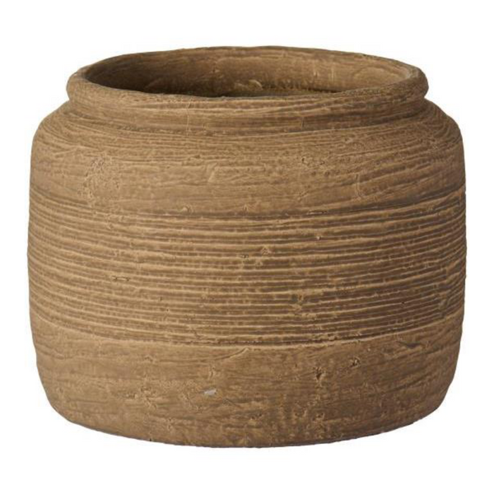 Blómapottur Athen brúnn