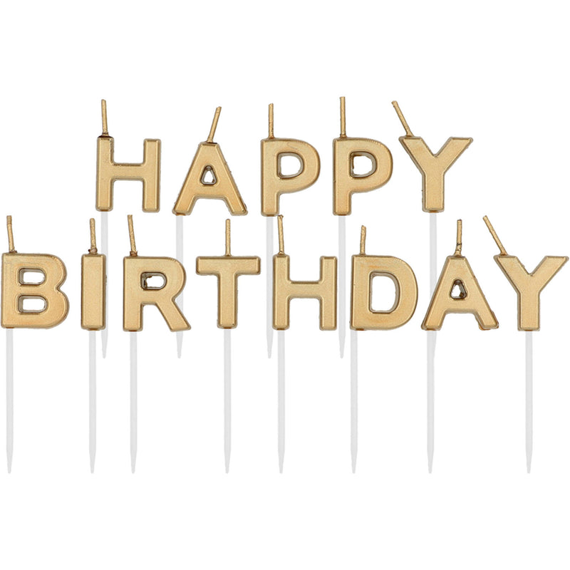 Kerti "happy birthday" gull