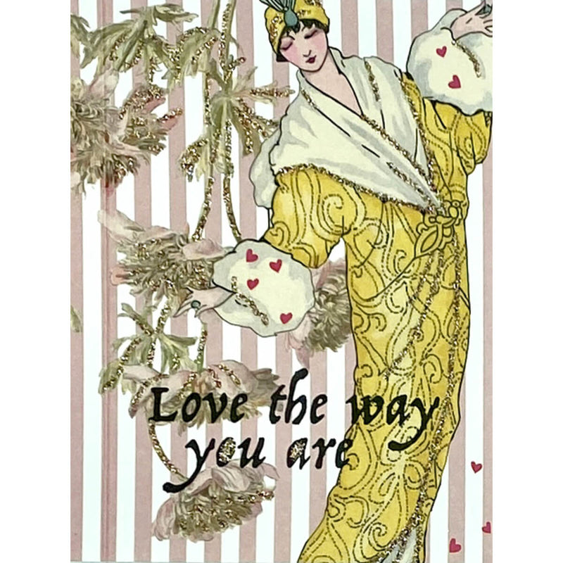 Kort kona "love the way you are"