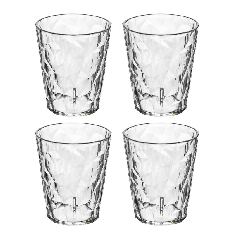 Plastglas 250ml 2 stk