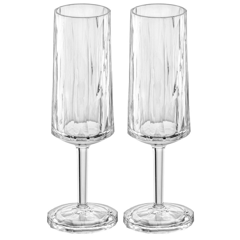 Plastglas 100ml 2 stk