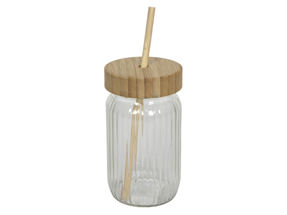 Glerkrús m/Bamboo loki 500 ml