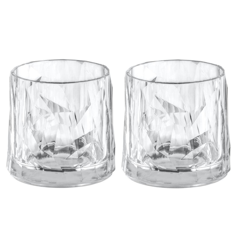 Plastglas 250ml 2 stk