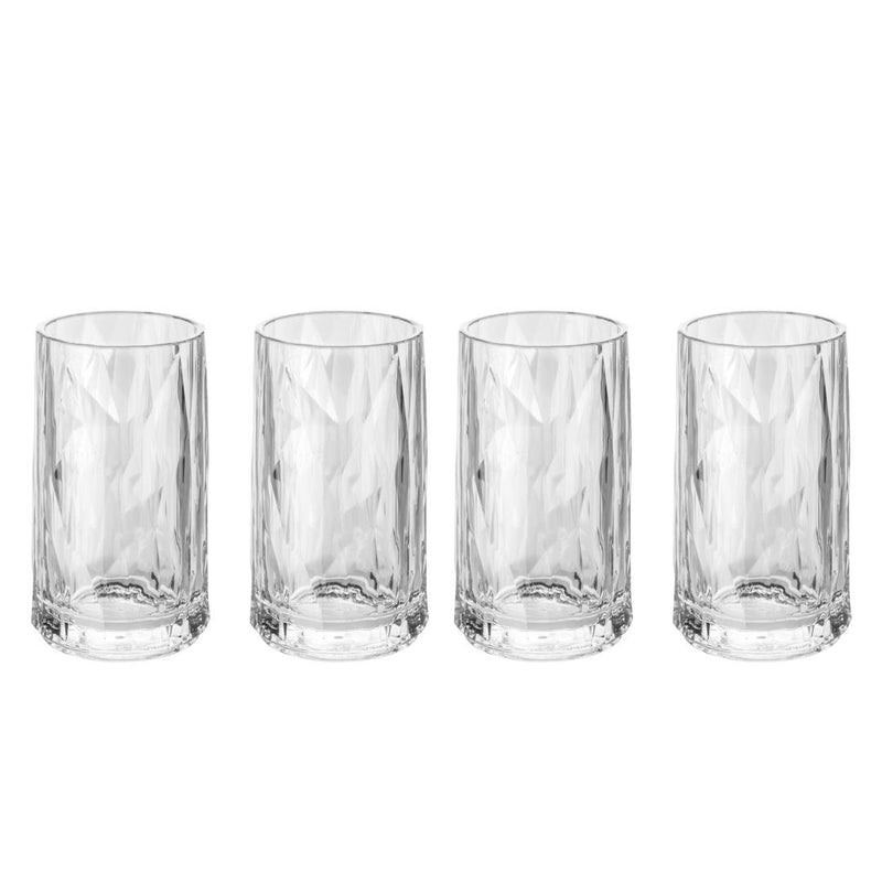 Plastglas 4 stk