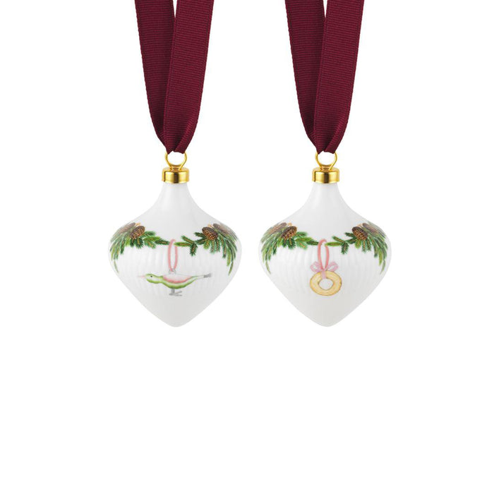 Star Fluted jólakúla 2stk