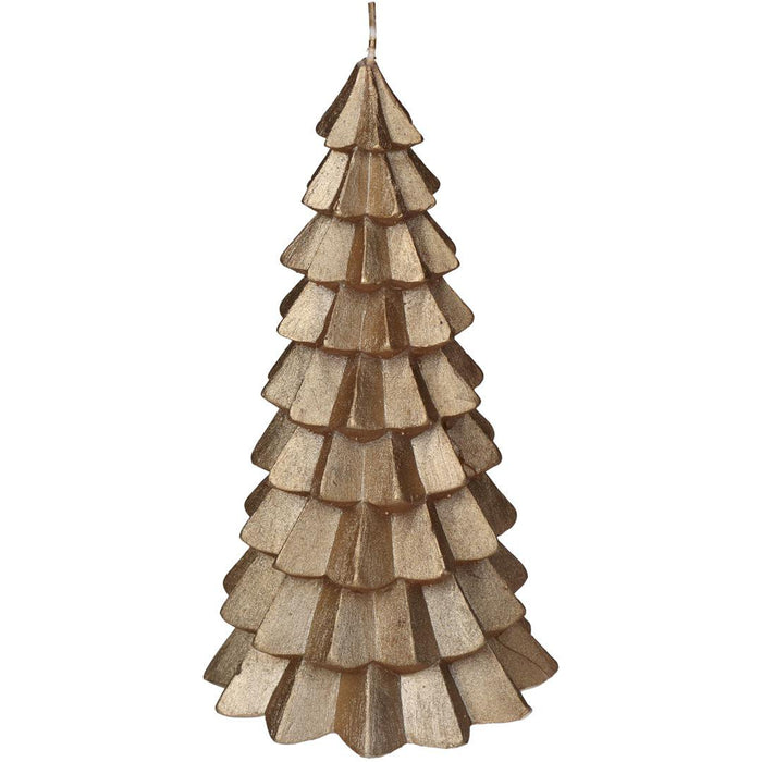 Kerti Jólatré gull 2 stærðir