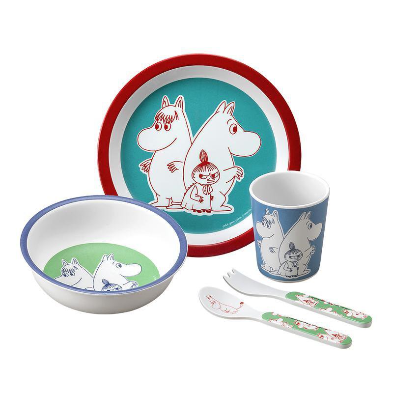 Matarstell moomin 5 stk