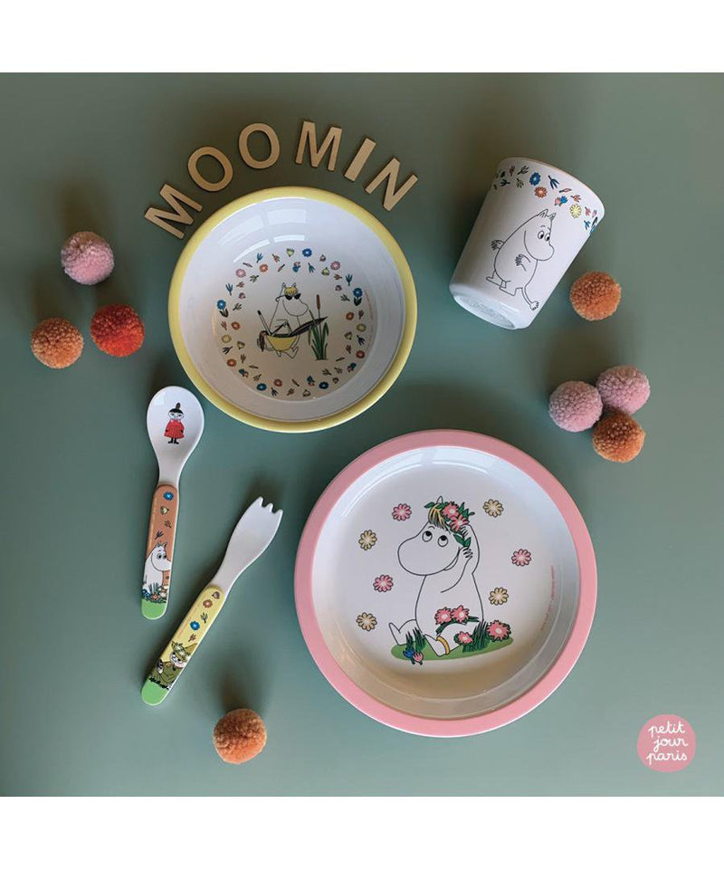 Matarsett moomin bleikt