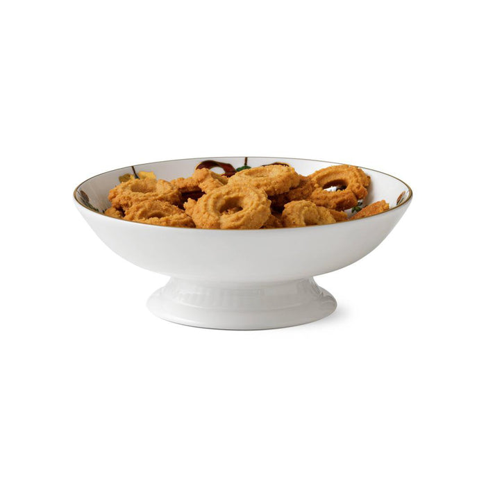 Star Fluted skál á fæti