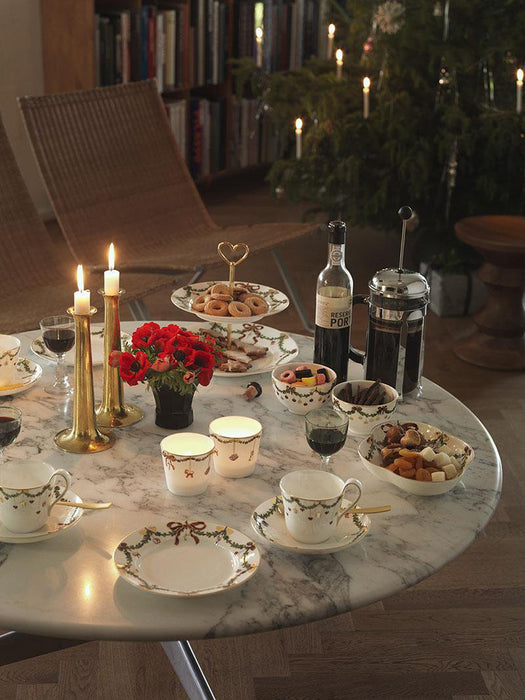 Star Fluted bolli m/undirskál