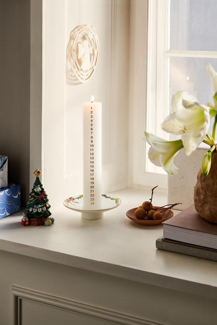 Star Fluted kertastjaki 15,5cm