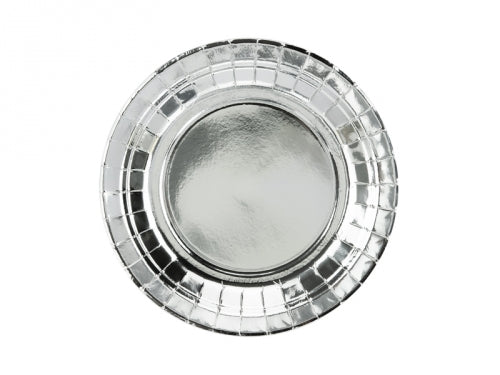 Pappadiskar silfur 18cm