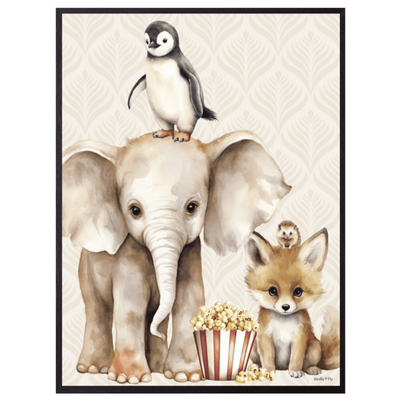 Mynd 20x25cm nokkrar tegundir