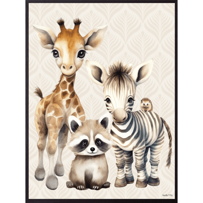 Mynd 20x25cm nokkrar tegundir