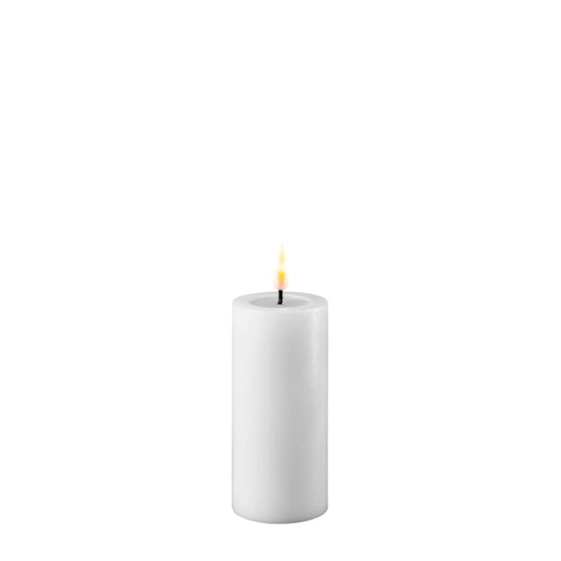 Led kerti hvít breidd 5cm