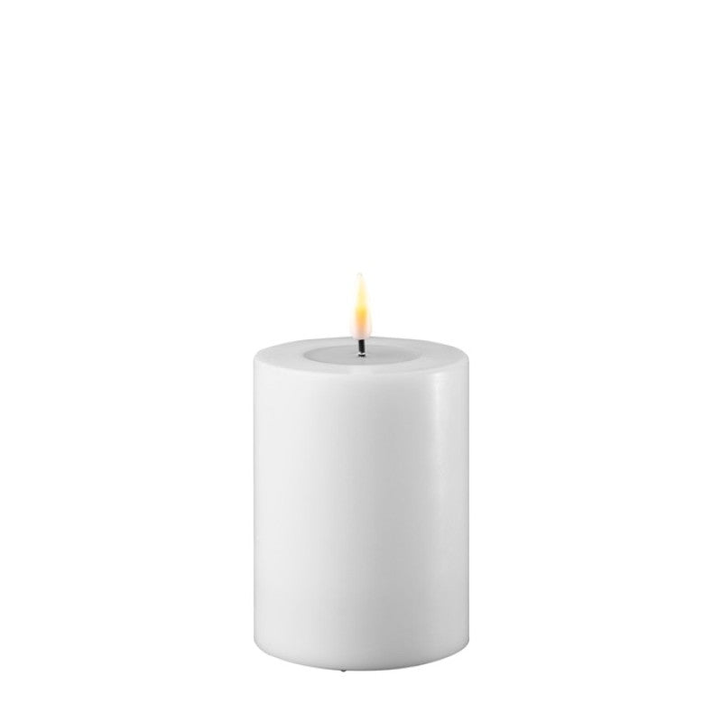 Led kerti hvít breidd 7,5cm