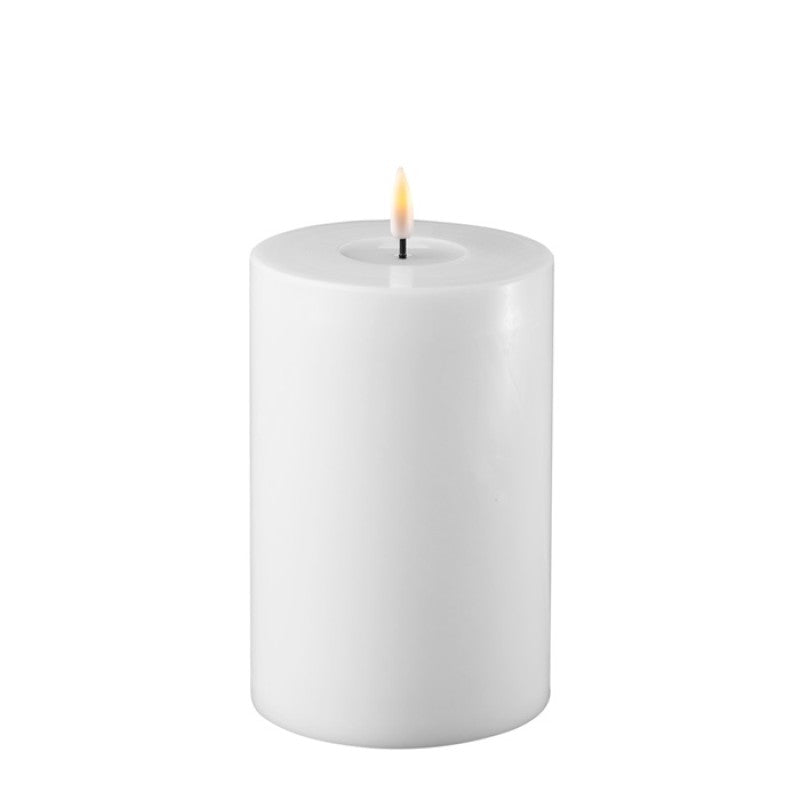 Led kerti hvít breidd 10cm