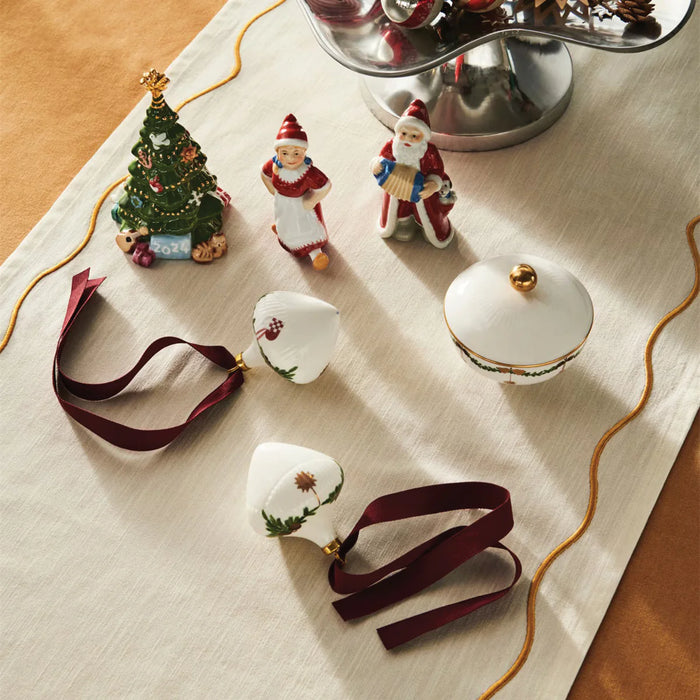 Star Fluted jólakúla 2stk