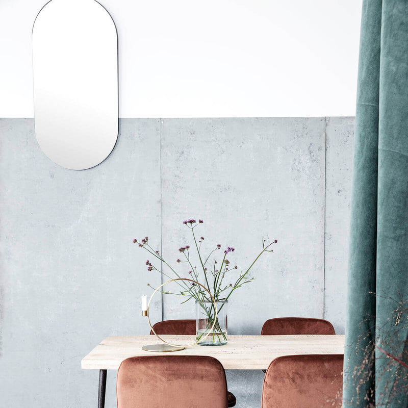 Spegill Oval 50x100cm
